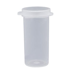 1/2 oz. Clear Hinged Lid LA-Cons® - 1" Diameter