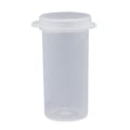 1/2 oz. Clear Hinged Lid LA-Cons® - 1" Diameter