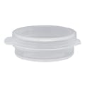 1/9 oz. Clear Hinged Lid LA-Cons® - 1.25" Diameter