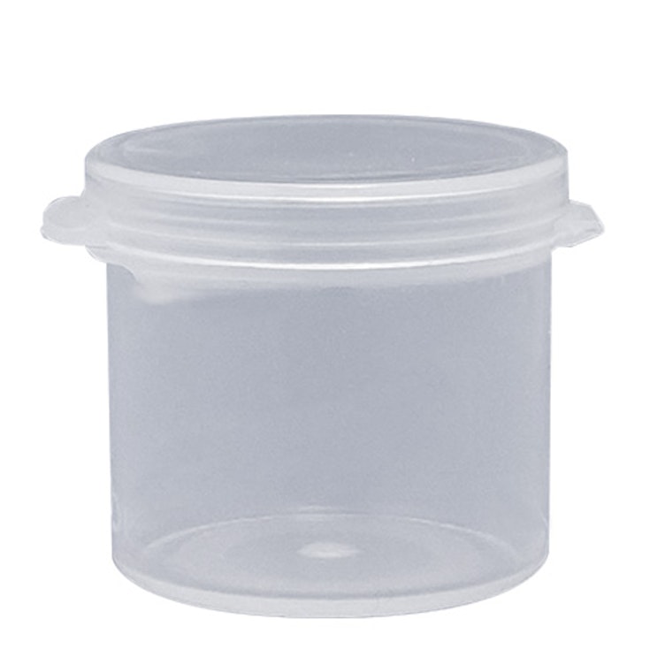 1/3 oz. Clear Hinged Lid LA-Cons® - 1.25" Diameter