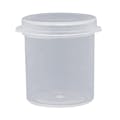1/2 oz. Clear Hinged Lid LA-Cons® - 1.25" Diameter