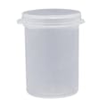 2/3 oz. Clear Hinged Lid LA-Cons® - 1.25" Diameter