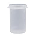 3/4 oz. Clear Hinged Lid LA-Cons® - 1.25" Diameter