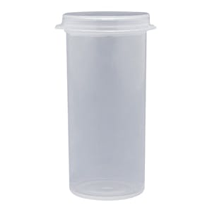 1 oz. Clear Hinged Lid LA-Cons® - 1.25" Diameter