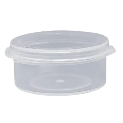 1/2 oz. Clear Hinged Lid LA-Cons® - 1.5" Diameter