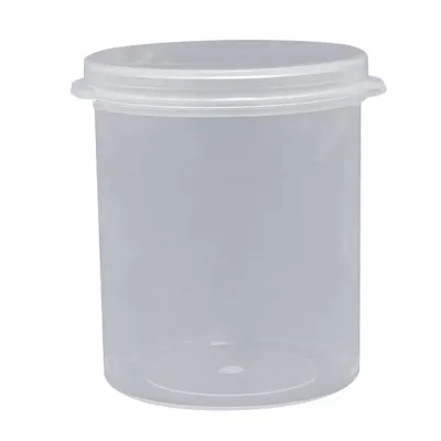 1-1/2 oz. Clear Hinged Lid LA-Cons® - 1.5" Diameter