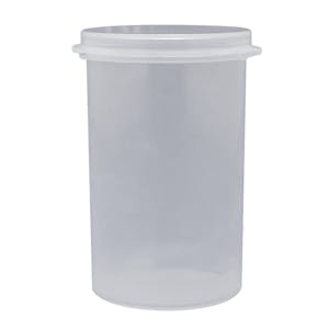 2 oz. Clear Hinged Lid LA-Cons® - 1.5" Diameter
