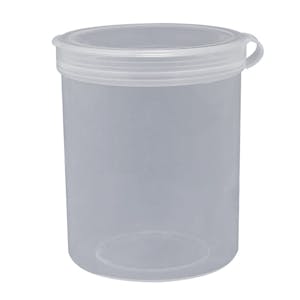 3 oz. Clear Hinged Lid LA-Cons® - 2" Diameter