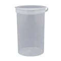 4 oz. Clear Hinged Lid LA-Cons® - 2" Diameter