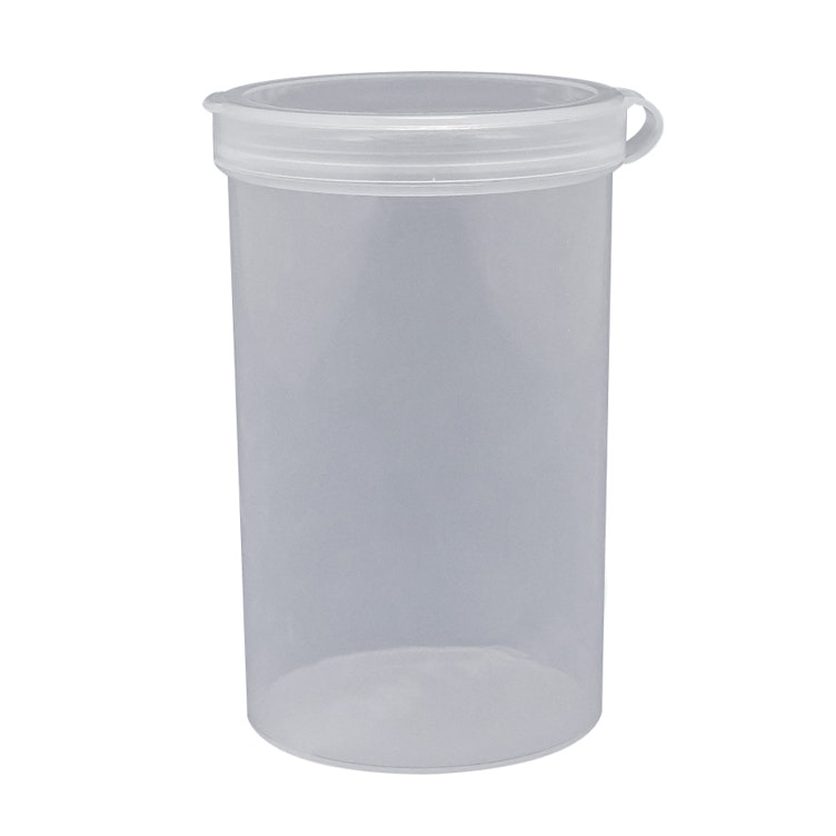 4 oz. Clear Hinged Lid LA-Cons® - 2" Diameter