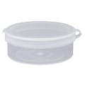 2 oz. Clear Hinged Lid LA-Cons® - 2.5" Diameter
