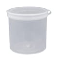5 oz. Clear Hinged Lid LA-Cons® - 2.5" Diameter