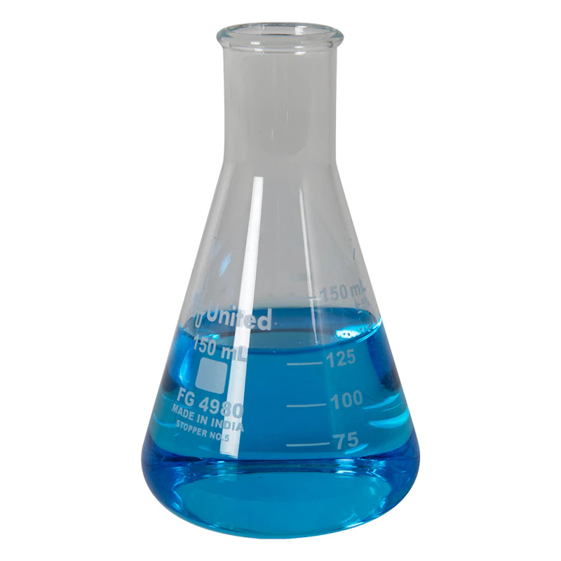 150mL Narrow Mouth Glass Erlenmeyer Flask