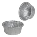 4 oz. Aluminum Foil Pans - 3-1/4" Top Diameter