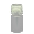 15mL Narrow Mouth Natural Polypropylene Reagent Bottle with 20/415 Polypropylene Cap - Package of 12