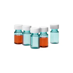 20mL Sterile Round Nalgene™ Polycarbonate Biotainer™ Bottle with 20mm Cap - Case of 500
