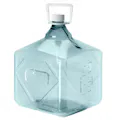 10 Liter Sterile Square Nalgene™ Polycarbonate Biotainer™ Bottle with Handle & 48mm Cap - Case of 2