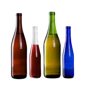 California Hock Glass Bottles