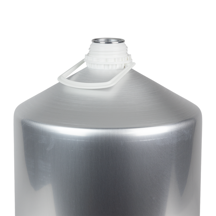 25000mL/845 oz. Aluminum Plus 62 Bottle (Cap & Plug Sold Separately)