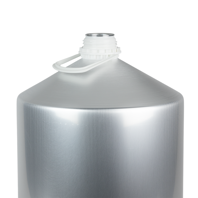 32000mL/1082 oz. Aluminum Plus 62 Bottle (Cap & Plug Sold Separately)