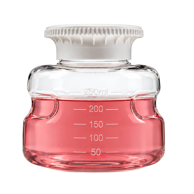 SECUREgrasp® Sterile Media Bottles with Caps
