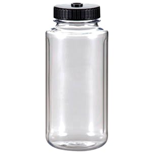 Wide Mouth Graduated Bottles with Caps