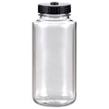 1000mL Polycarbonate Wide Mouth Graduated Bottles with 63mm Caps - Case of 48