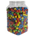 94 oz. Clear PET Square Jar with 110mm Neck (Caps Sold Separately)