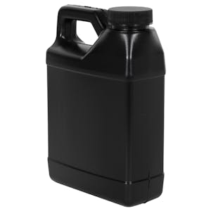 Black F-Style Jugs with Plain Caps