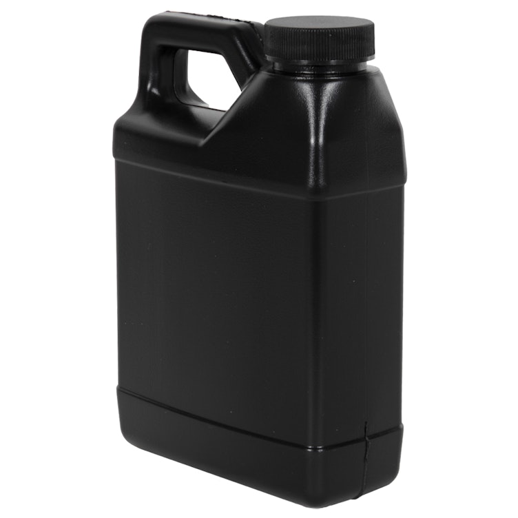Black F-Style Jugs with Plain Caps