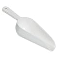 8 oz. White HDPE Scoop