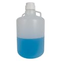 5 Gallon (20 Liter) Natural Polypropylene USP Class VI Autoclavable Round Carboy with 83mm White Screw Cap