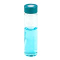 2/3 oz. Borosilicate Glass Vial with Polypropylene Hole Cap with F217 & PTFE Liner - Case of 144