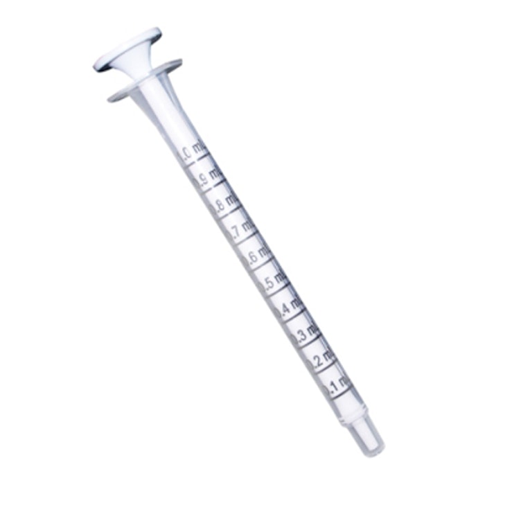 1mL Dosing Syringe with Clear Barrel
