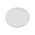 4.6" Dia. White Polypropylene UniPak Lid
