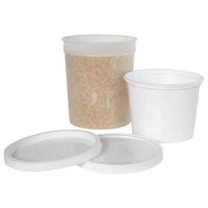 1096330 - StorPlus™ Round Food Storage Container 2 Quart - Clear
