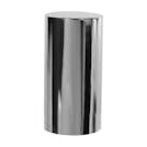 18mm Silver Metal Overcap with Plastic Insert for Metal Finger Sprayer with Smooth Collar