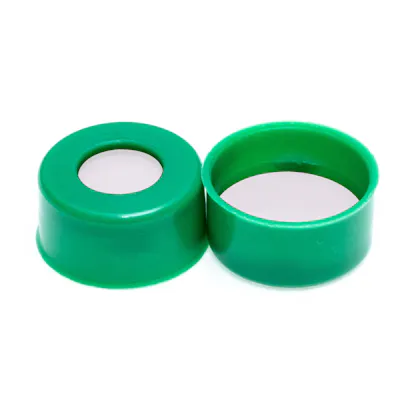 11mm Green Poly Crimp™ Seals with 10 mil PTFE Liners - Case of 1000