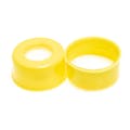 11mm Yellow Poly Crimp™ Seals with 10 mil PTFE Liners - Case of 1000