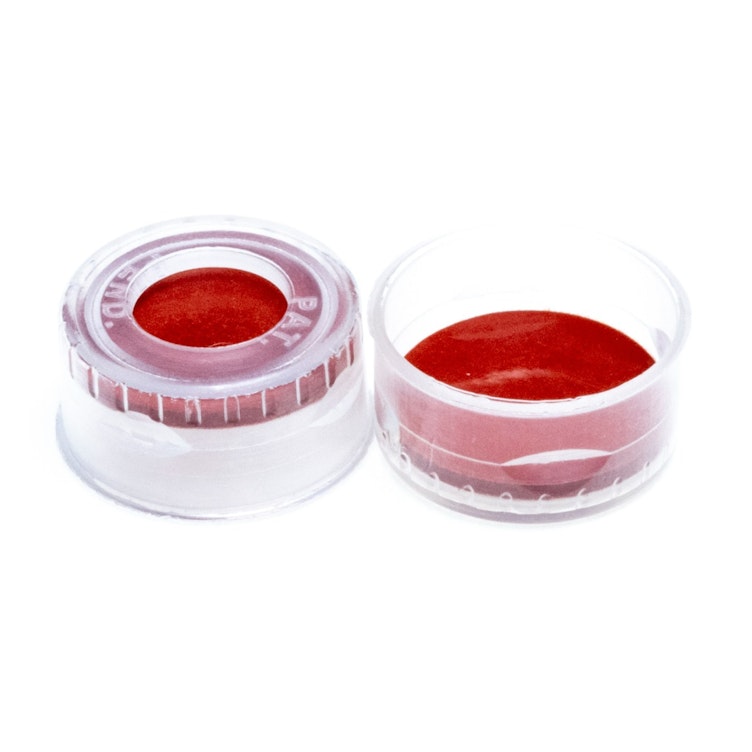 11mm Clear Poly Crimp™ Seals with PTFE/Butyl Rubber Liners - Case of 1000