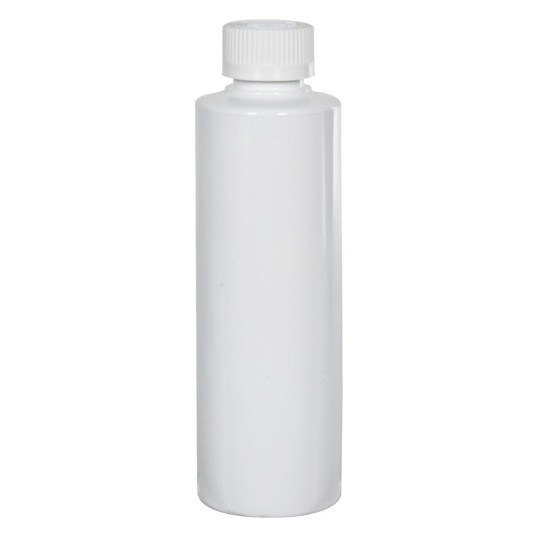 PVC Cylindrical Bottles with CRC Caps