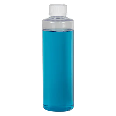 PVC Cylindrical Bottles with Child-Resistant Caps (CRC)
