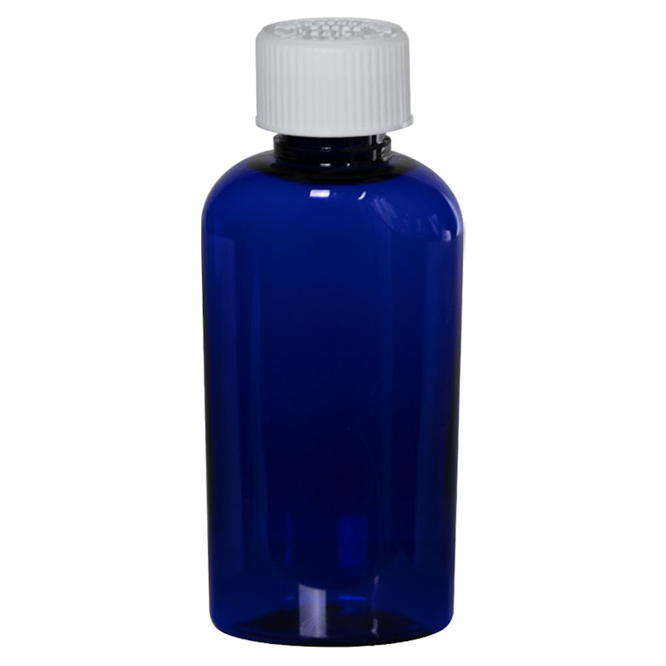 Cosmo Colored Oval Bottles with CRC Caps