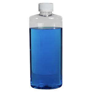 Clear PET Oval Bottles