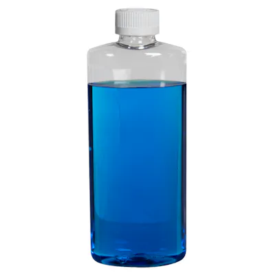 Clear PET Oval Bottles