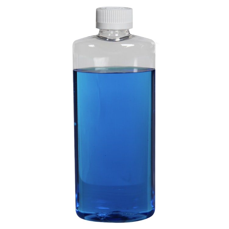Clear PET Oval Bottles