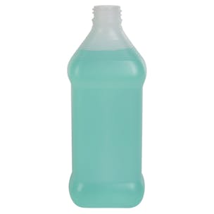 Oval Rubbing Alcohol Bottle