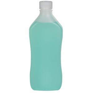 Pinch Waist Oval Bottle with CRC Cap