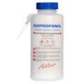 500mL Azlon® Wide Mouth Isopropanol Wash Bottle with Integral Spout & Blue Cap