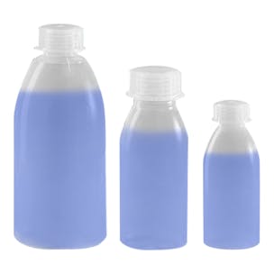 VitLab® PFA Wide Mouth Reagent Bottles with Caps
